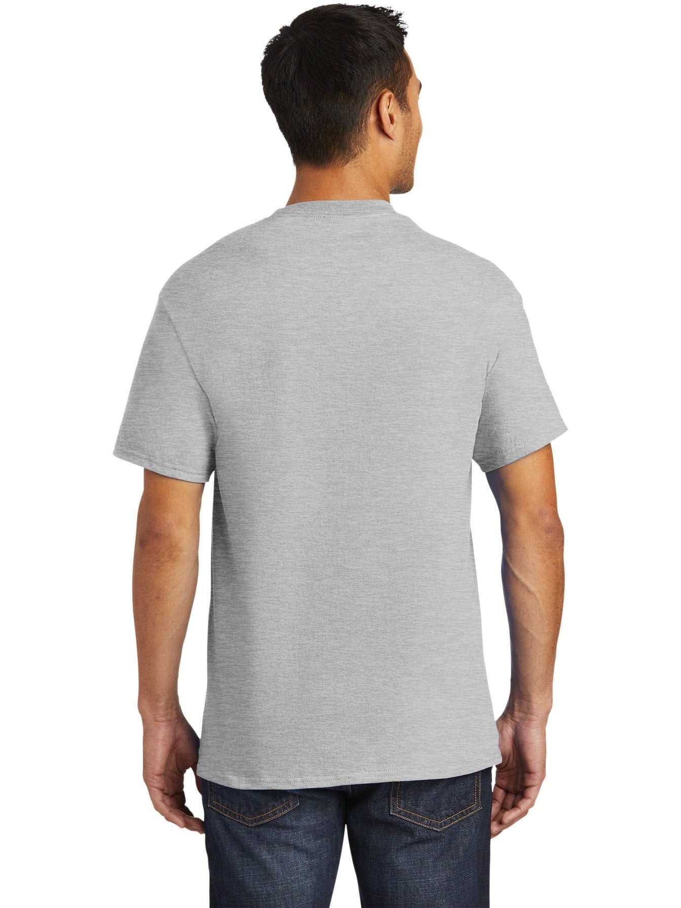 no-logo Port & Company Tall Essential Pocket Tee-Regular-Port & Company-Thread Logic