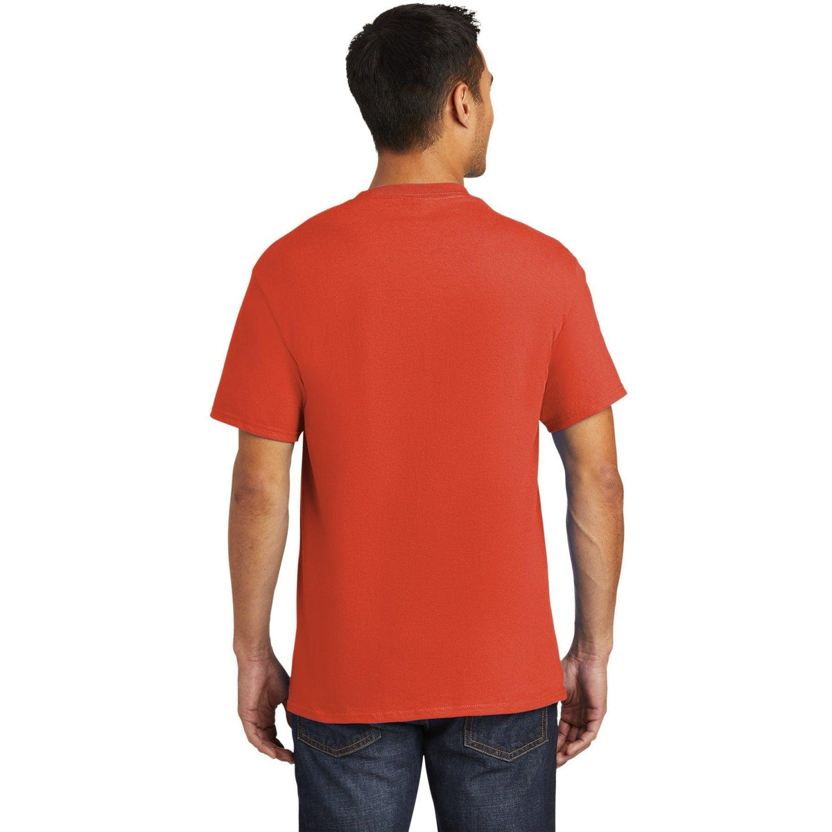 no-logo Port & Company Tall Essential Pocket Tee-Regular-Port & Company-Thread Logic