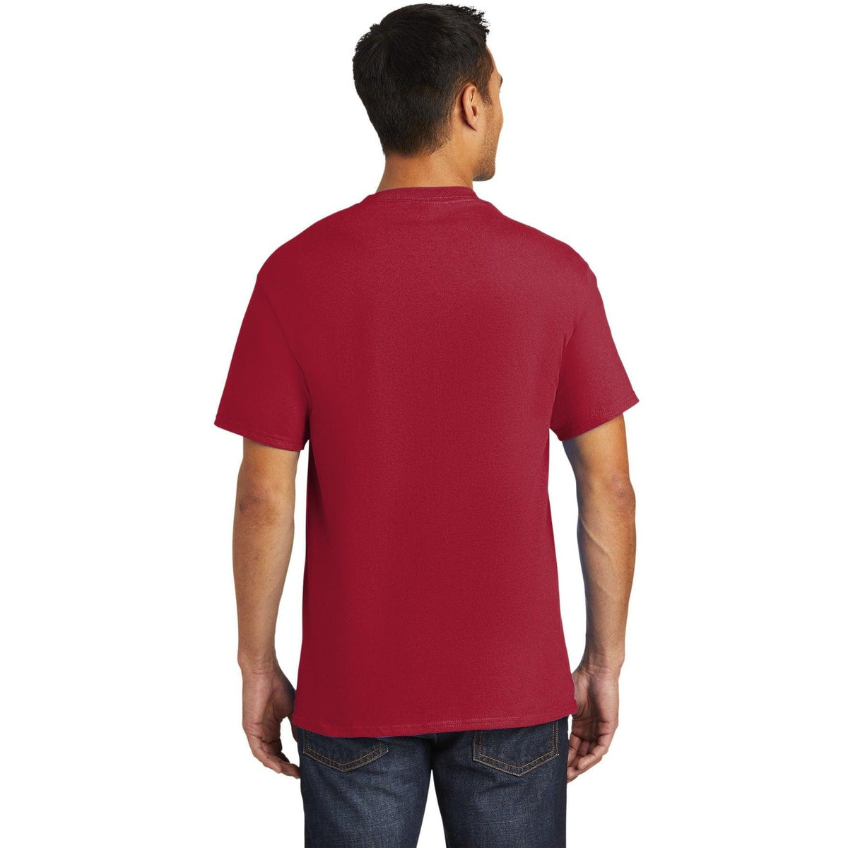 no-logo Port & Company Tall Essential Pocket Tee-Regular-Port & Company-Thread Logic