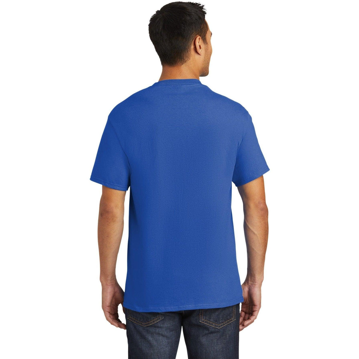 no-logo Port & Company Tall Essential Pocket Tee-Regular-Port & Company-Thread Logic