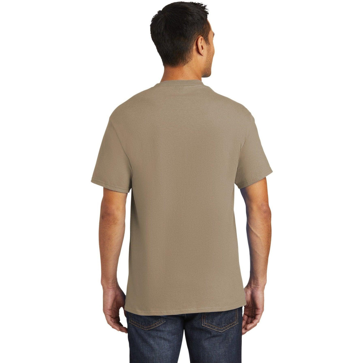 no-logo Port & Company Tall Essential Pocket Tee-Regular-Port & Company-Thread Logic