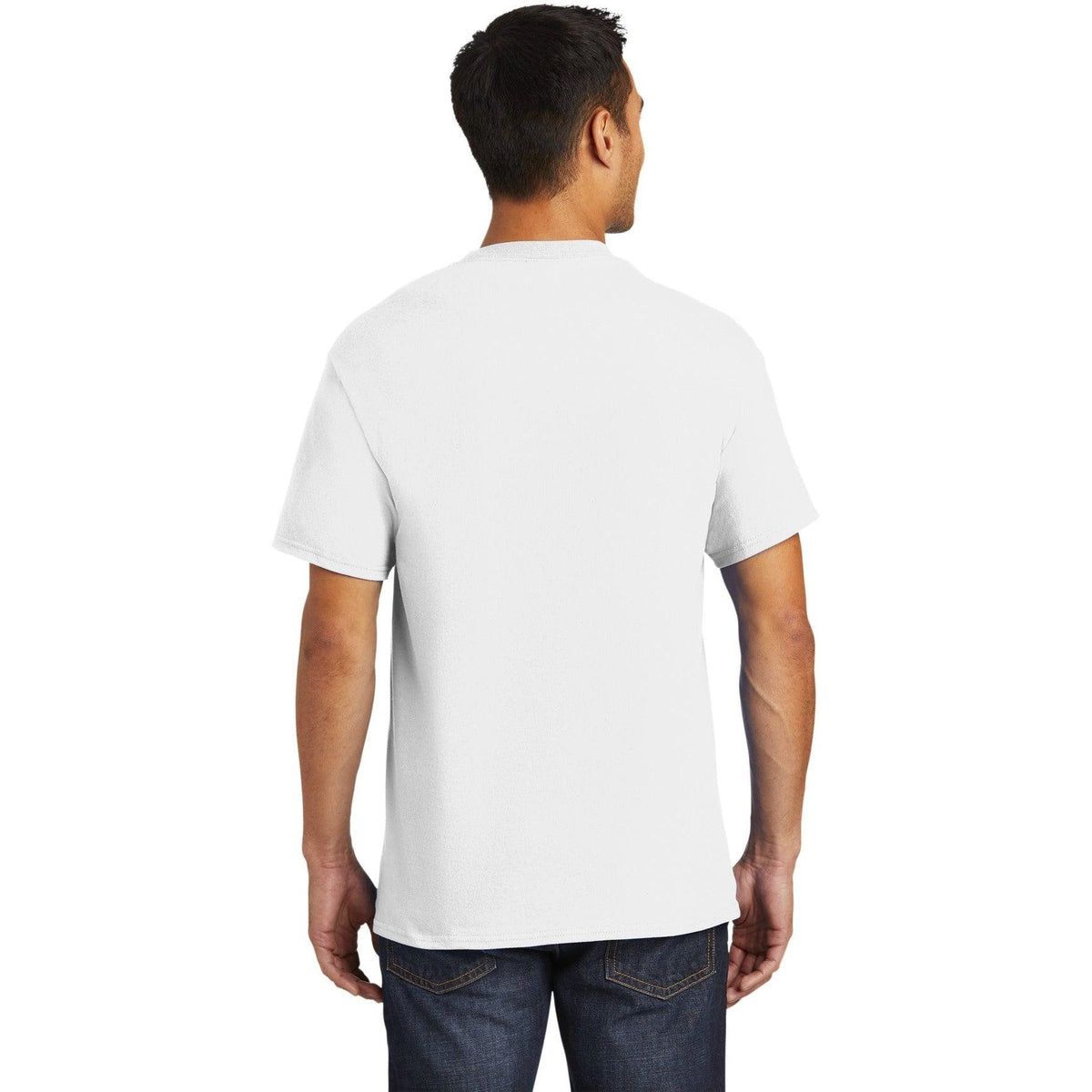 no-logo Port & Company Tall Essential Pocket Tee-Regular-Port & Company-Thread Logic