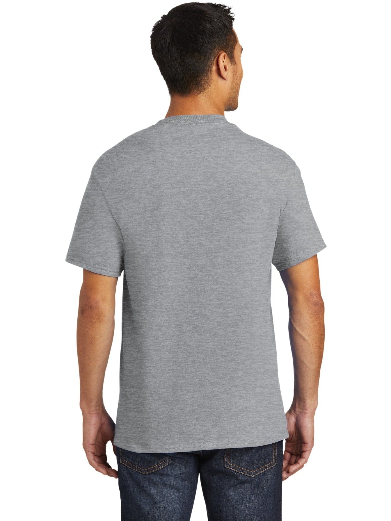 no-logo Port & Company Tall Essential Pocket Tee-Regular-Port & Company-Thread Logic