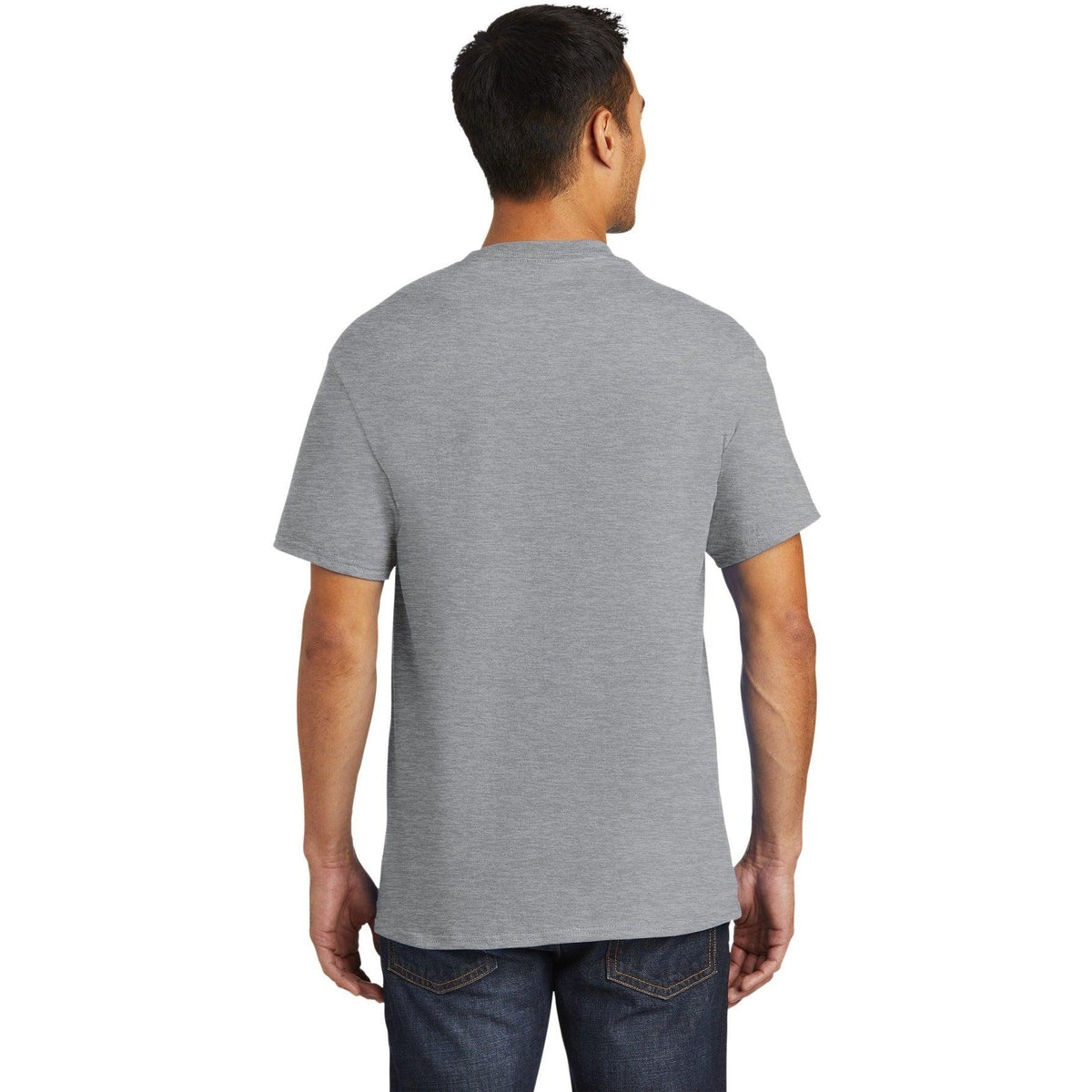no-logo Port & Company Tall Essential Pocket Tee-Regular-Port & Company-Thread Logic