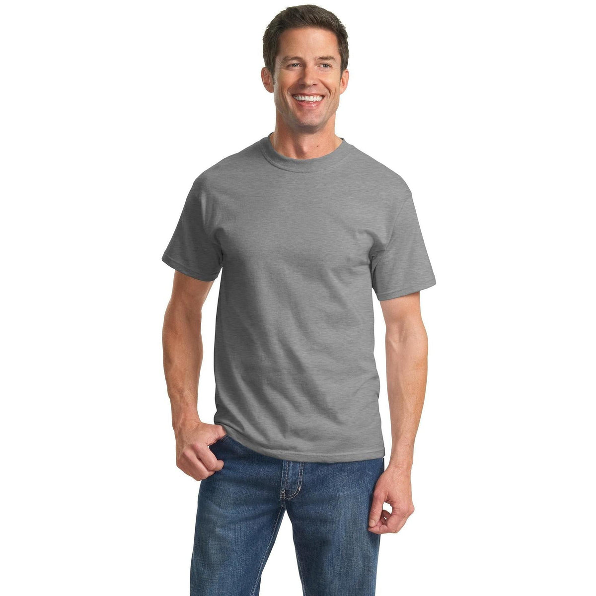 no-logo Port & Company Tall Essential T-Shirt-Polos-Port & Company-Thread Logic