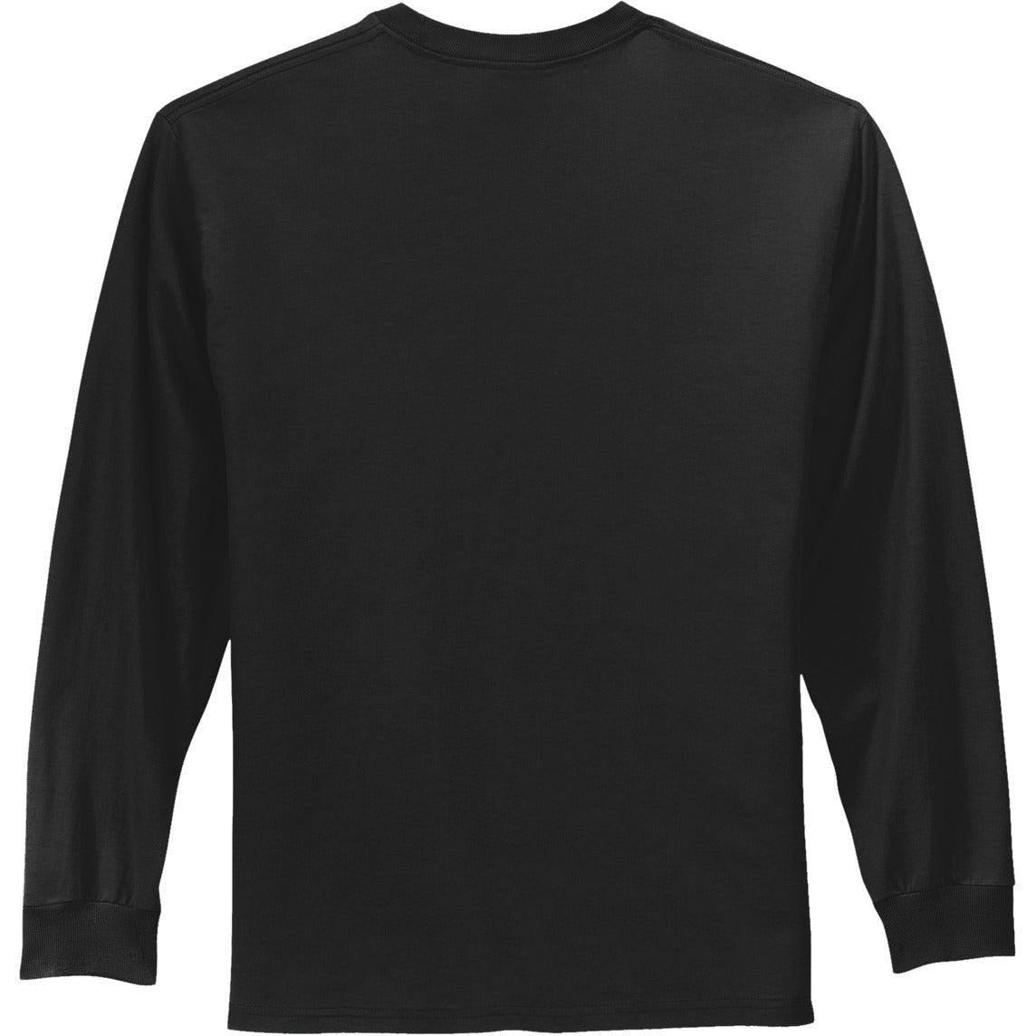 no-logo Port & Company Tall Long Sleeve Essential Tee-Regular-Port & Company-Thread Logic