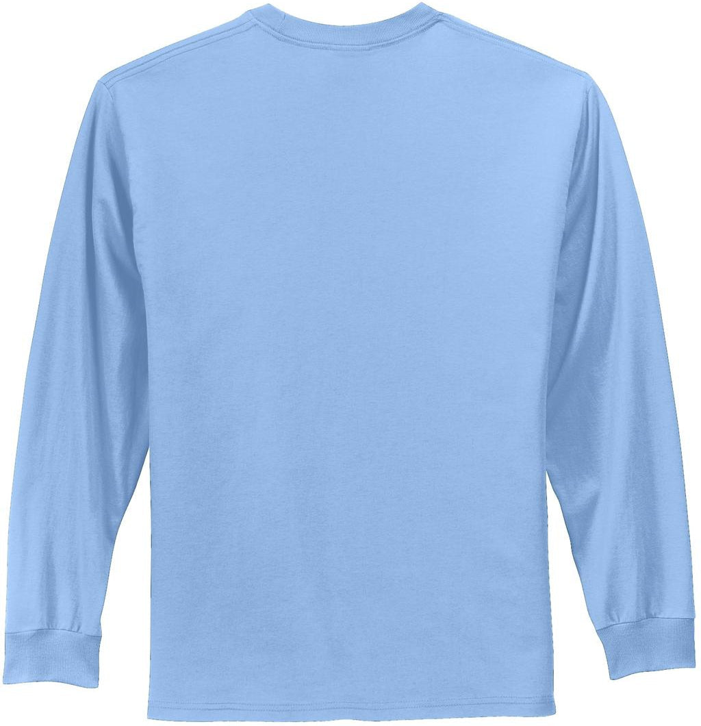 no-logo Port & Company Tall Long Sleeve Essential Tee-Regular-Port & Company-Thread Logic