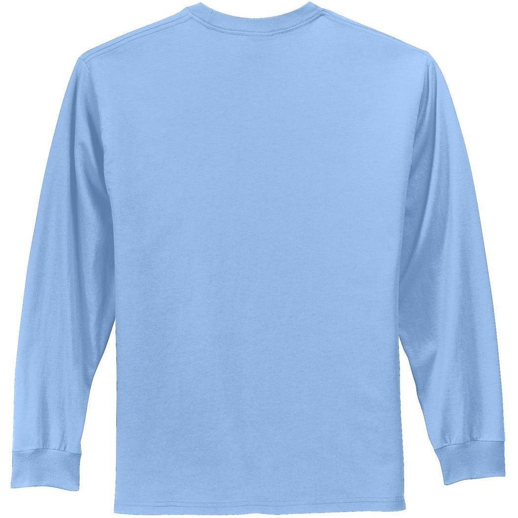no-logo Port & Company Tall Long Sleeve Essential Tee-Regular-Port & Company-Thread Logic