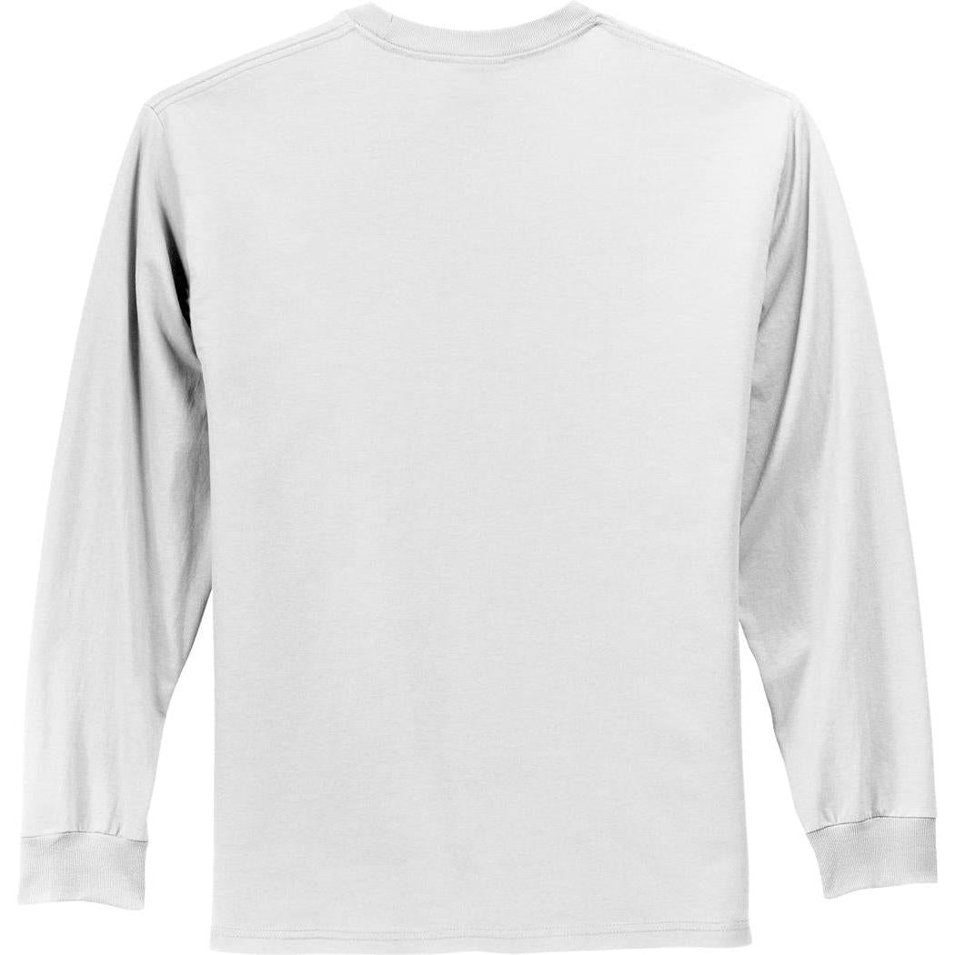no-logo Port & Company Tall Long Sleeve Essential Tee-Regular-Port & Company-Thread Logic