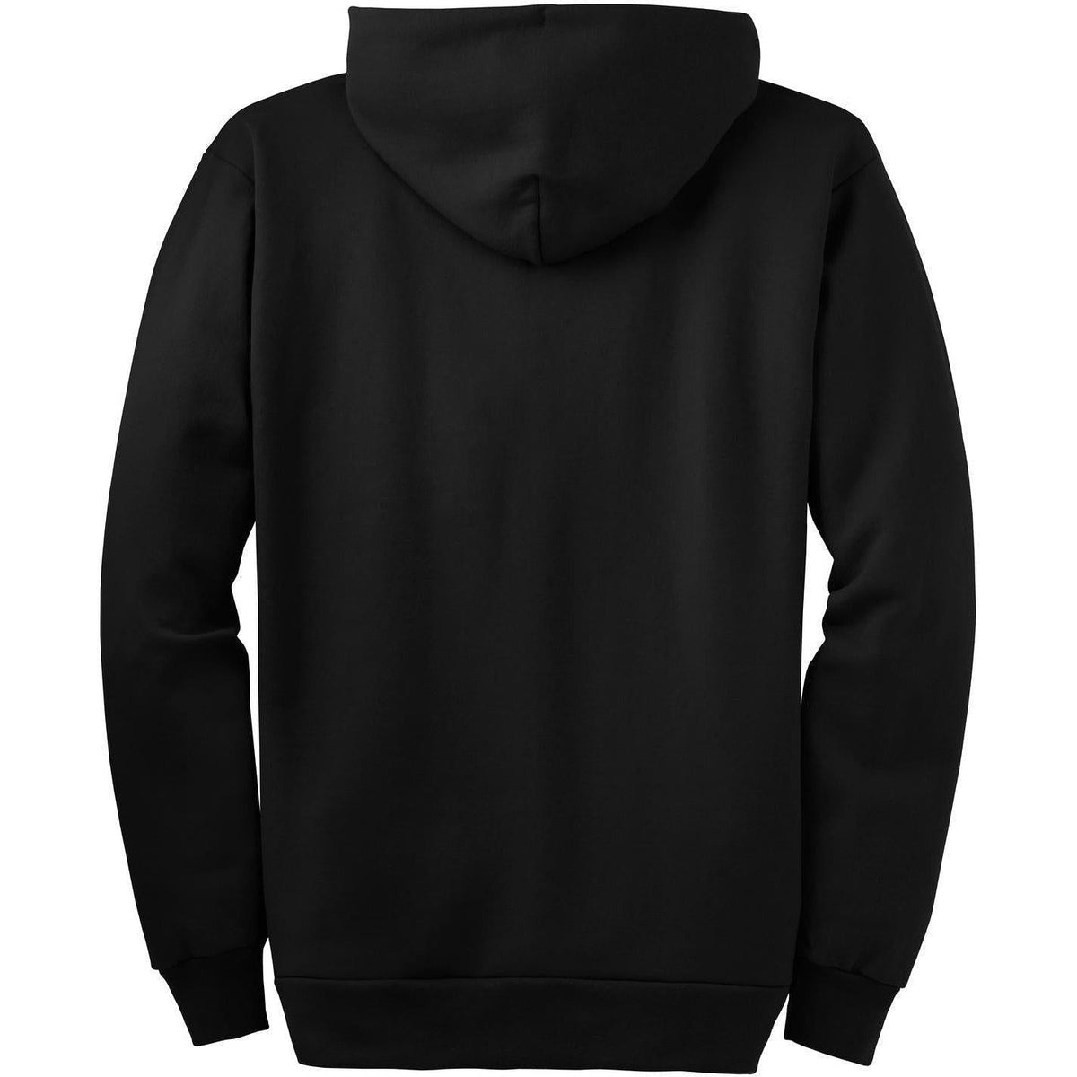 no-logo Port & Company Tall Ultimate Full- Zip Hooded Sweatshirt-Full Zips-Port & Company-Thread Logic