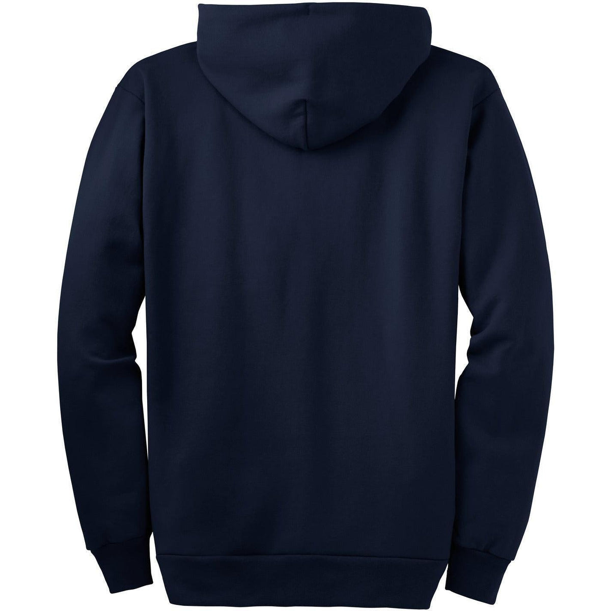 no-logo Port & Company Tall Ultimate Full- Zip Hooded Sweatshirt-Full Zips-Port & Company-Thread Logic