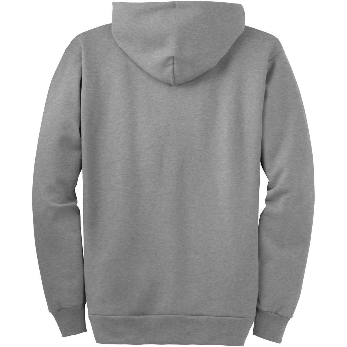 no-logo Port & Company Tall Ultimate Full- Zip Hooded Sweatshirt-Full Zips-Port & Company-Thread Logic