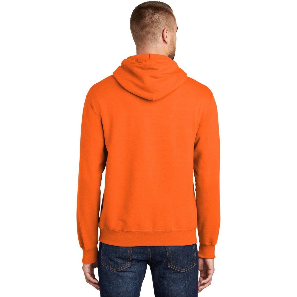 no-logo Port & Company Tall Ultimate Pullover Hooded Sweatshirt-Hoodies-Port & Company-Thread Logic