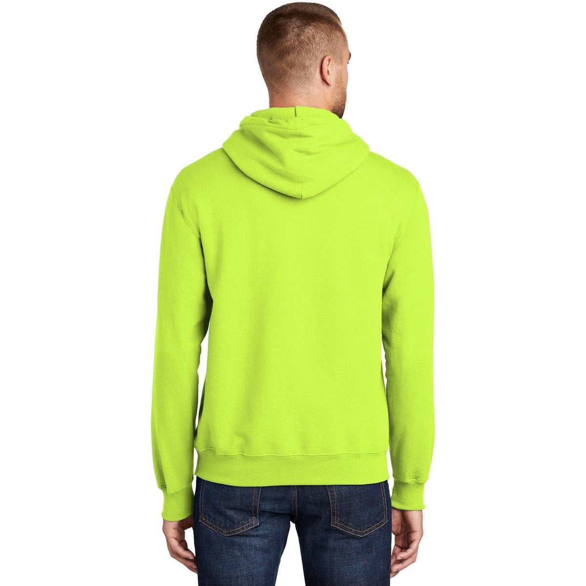 no-logo Port & Company Tall Ultimate Pullover Hooded Sweatshirt-Hoodies-Port & Company-Thread Logic