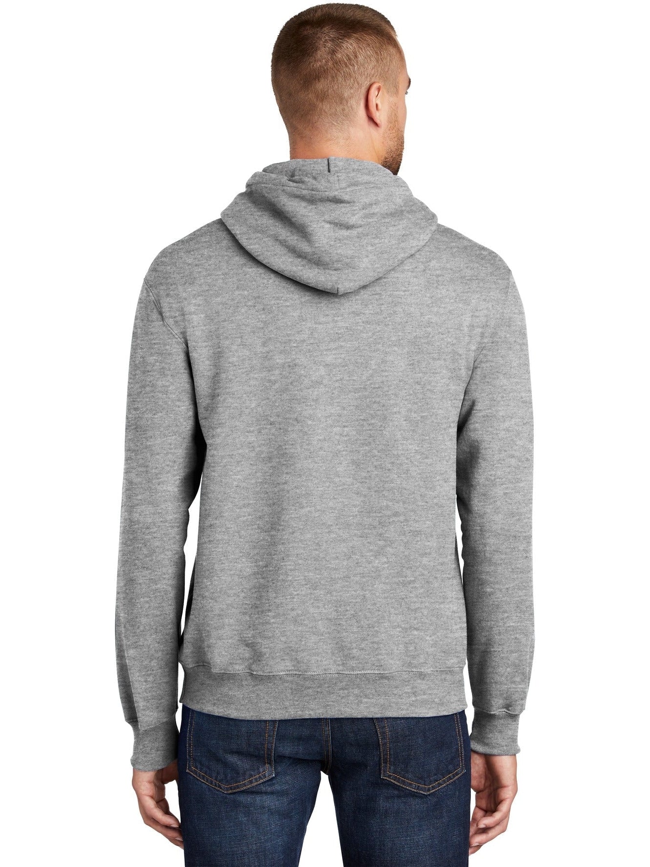 no-logo Port & Company Tall Ultimate Pullover Hooded Sweatshirt-Regular-Port & Company-Thread Logic
