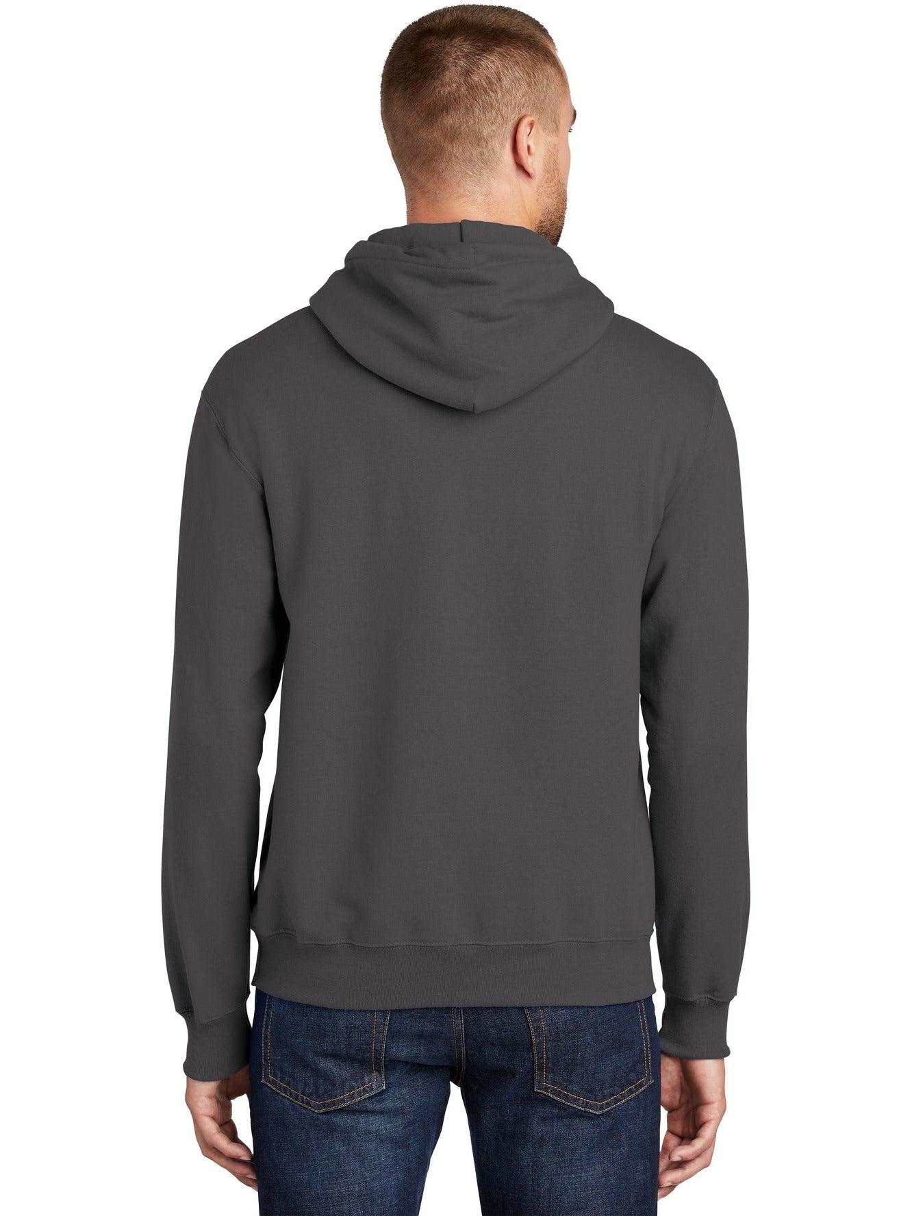 no-logo Port & Company Tall Ultimate Pullover Hooded Sweatshirt-Regular-Port & Company-Thread Logic