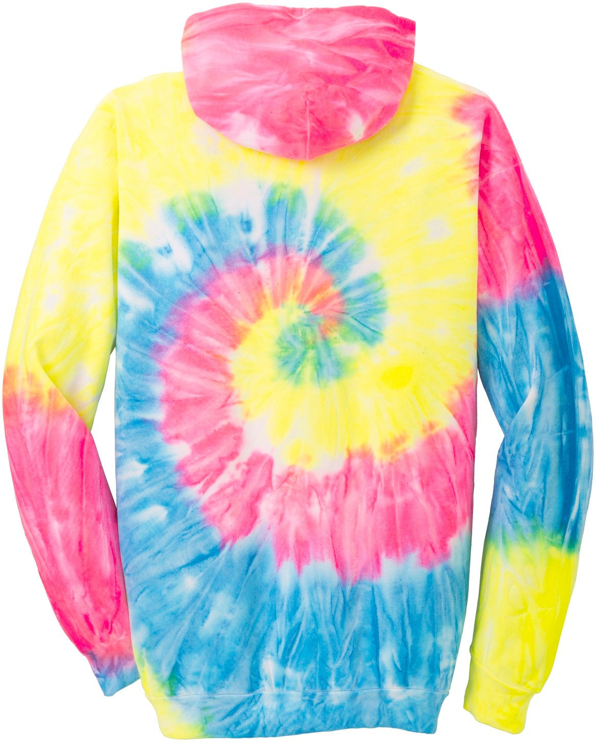 no-logo Port & Company Tie-Dye Pullover Hooded Sweatshirt-Regular-Port & Company-Thread Logic