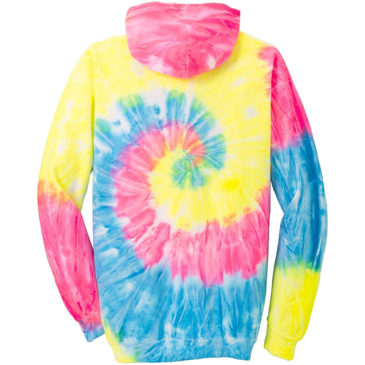 no-logo Port & Company Tie-Dye Pullover Hooded Sweatshirt-Regular-Port & Company-Thread Logic