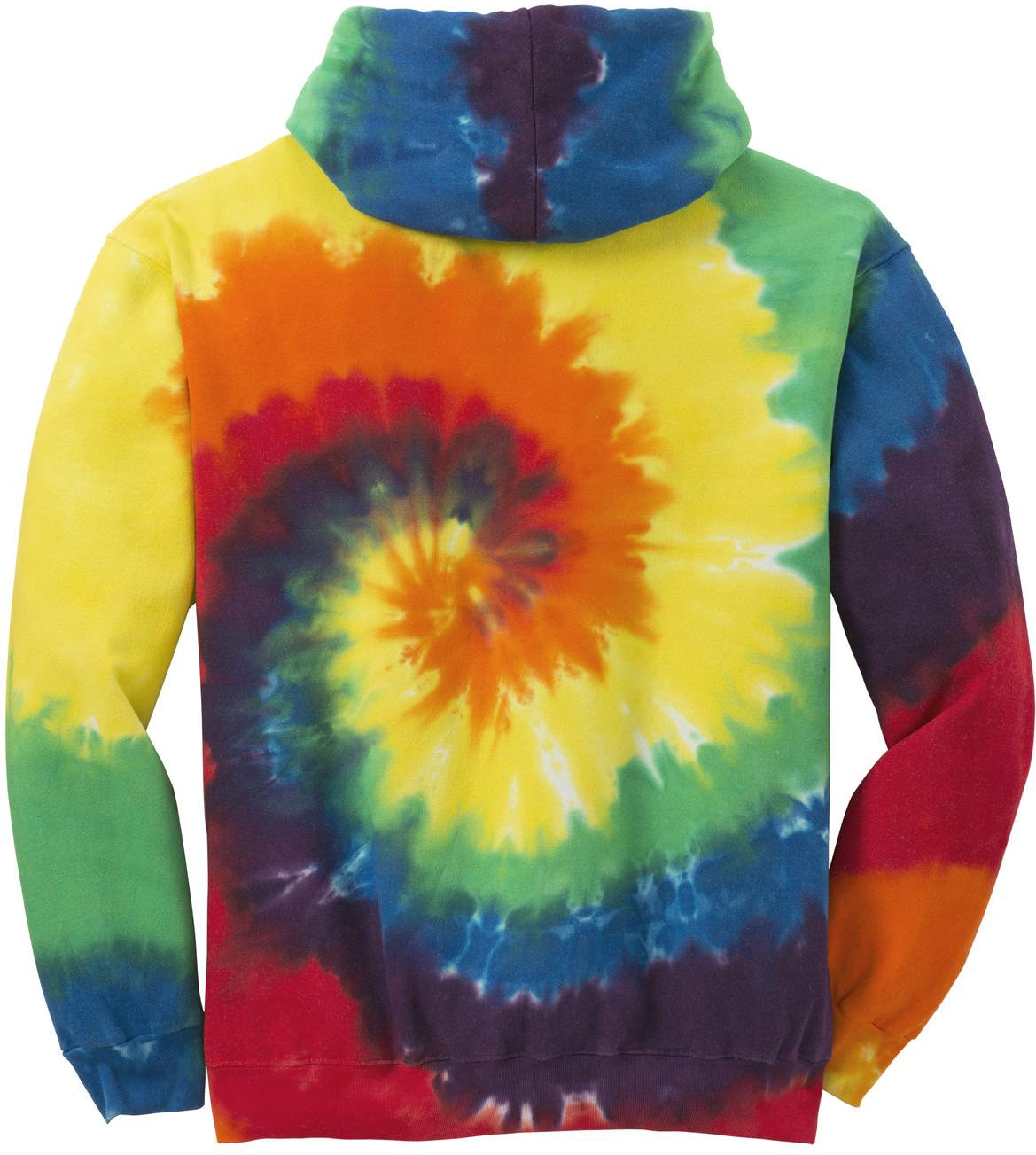 no-logo Port & Company Tie-Dye Pullover Hooded Sweatshirt-Regular-Port & Company-Thread Logic
