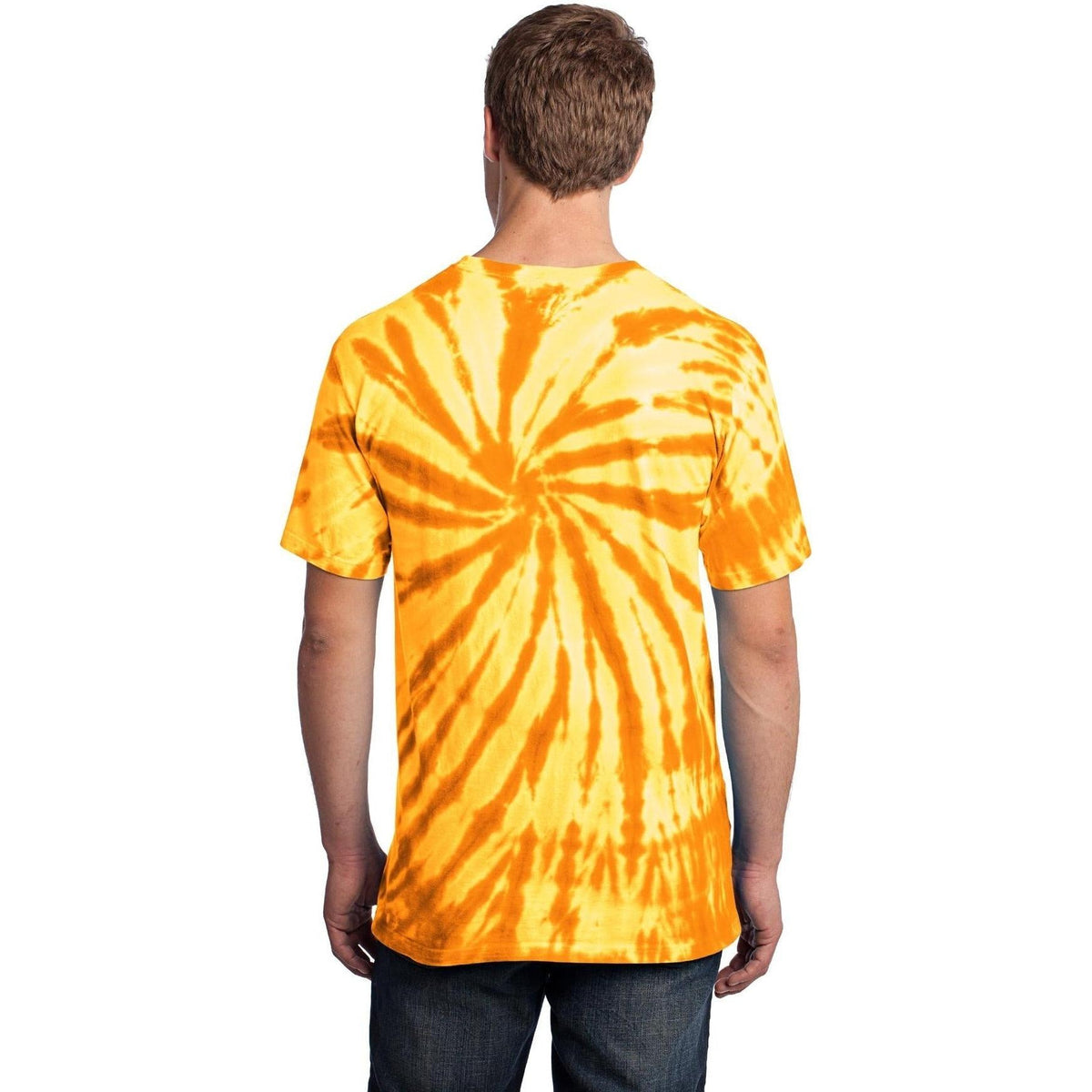 no-logo Port & Company Tie-Dye Tee-Polos-Port & Company-Thread Logic