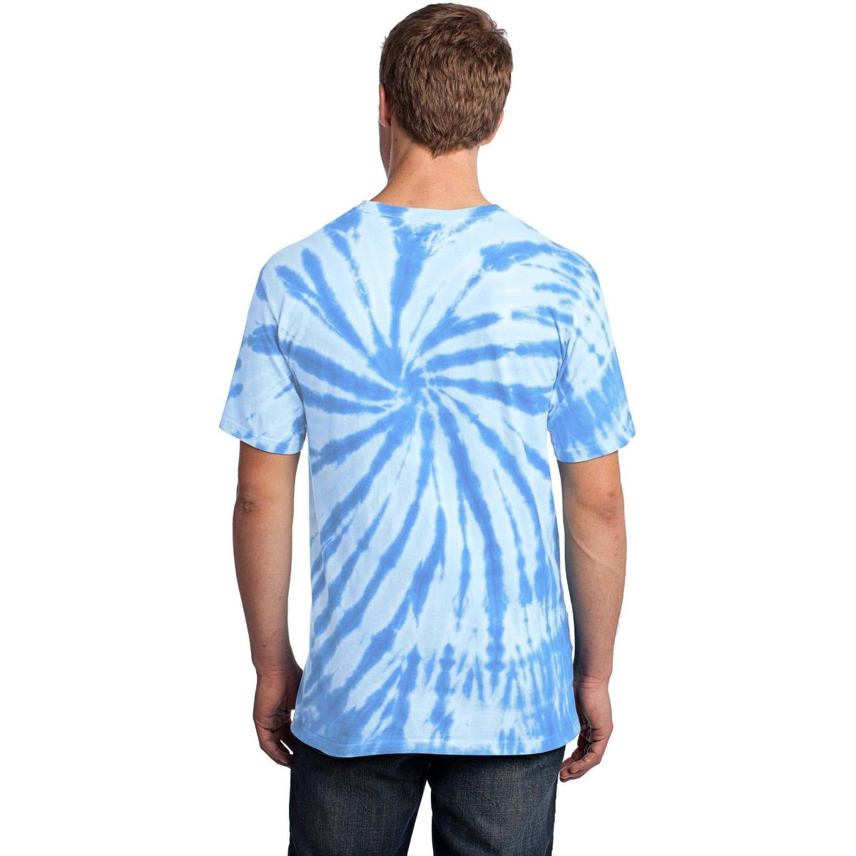 no-logo Port & Company Tie-Dye Tee-Polos-Port & Company-Thread Logic