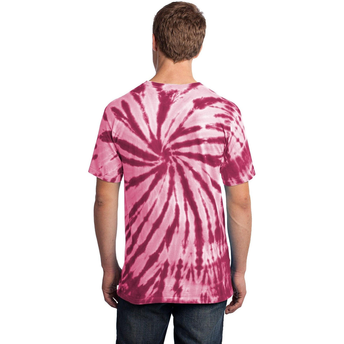 no-logo Port & Company Tie-Dye Tee-Polos-Port & Company-Thread Logic