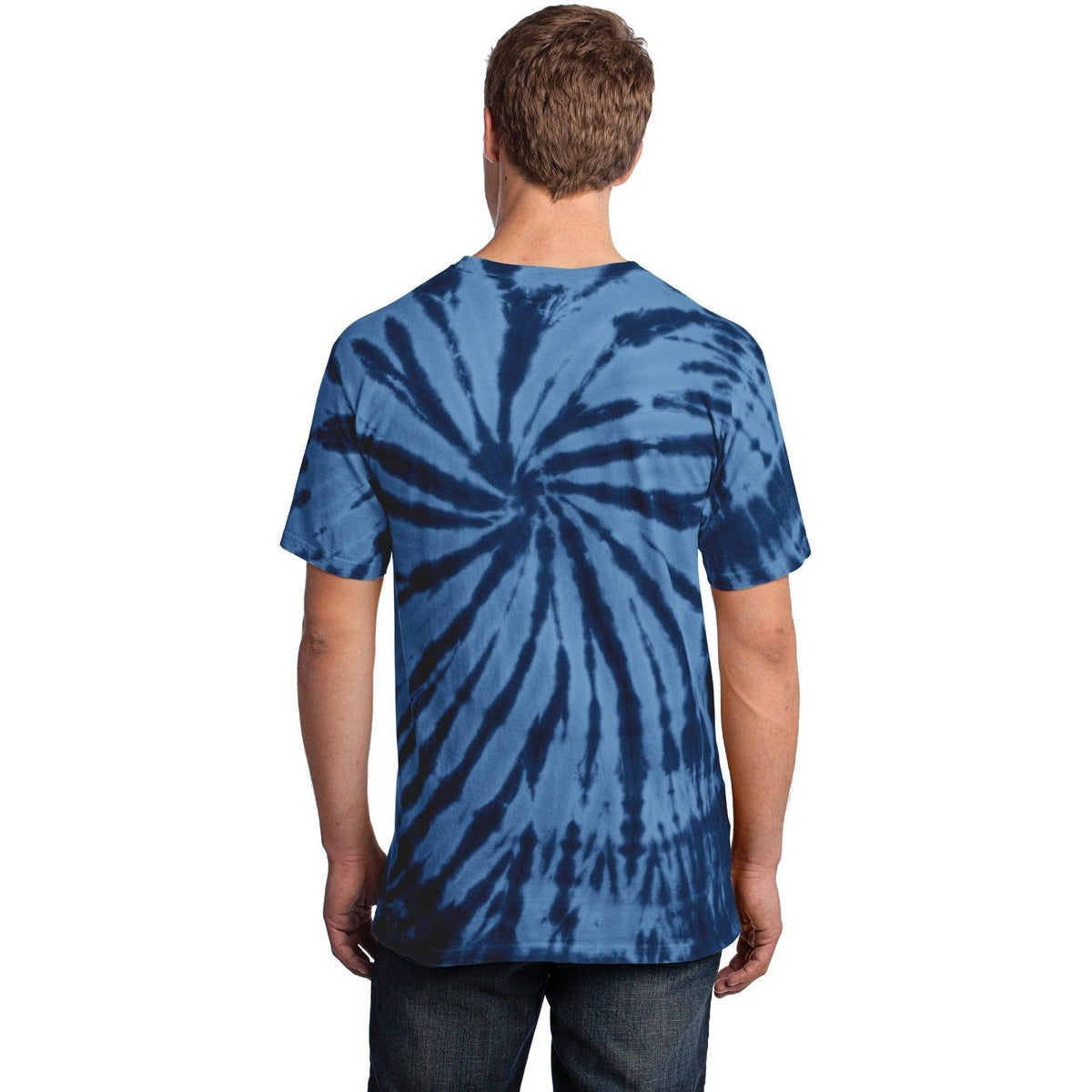 no-logo Port & Company Tie-Dye Tee-Polos-Port & Company-Thread Logic