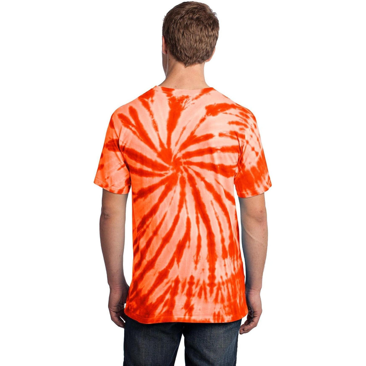 no-logo Port & Company Tie-Dye Tee-Polos-Port & Company-Thread Logic