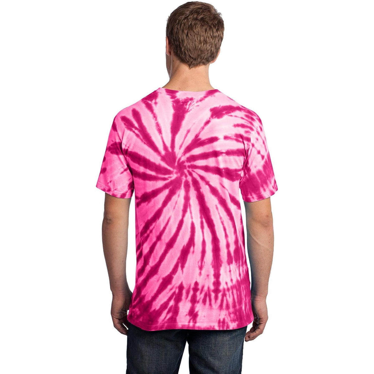 no-logo Port & Company Tie-Dye Tee-Polos-Port & Company-Thread Logic