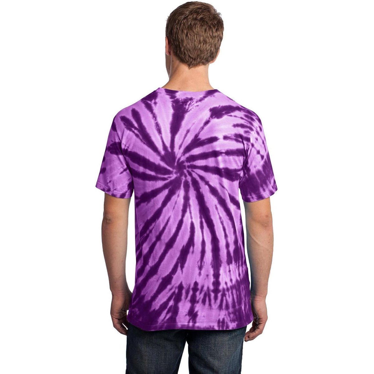 no-logo Port & Company Tie-Dye Tee-Polos-Port & Company-Thread Logic