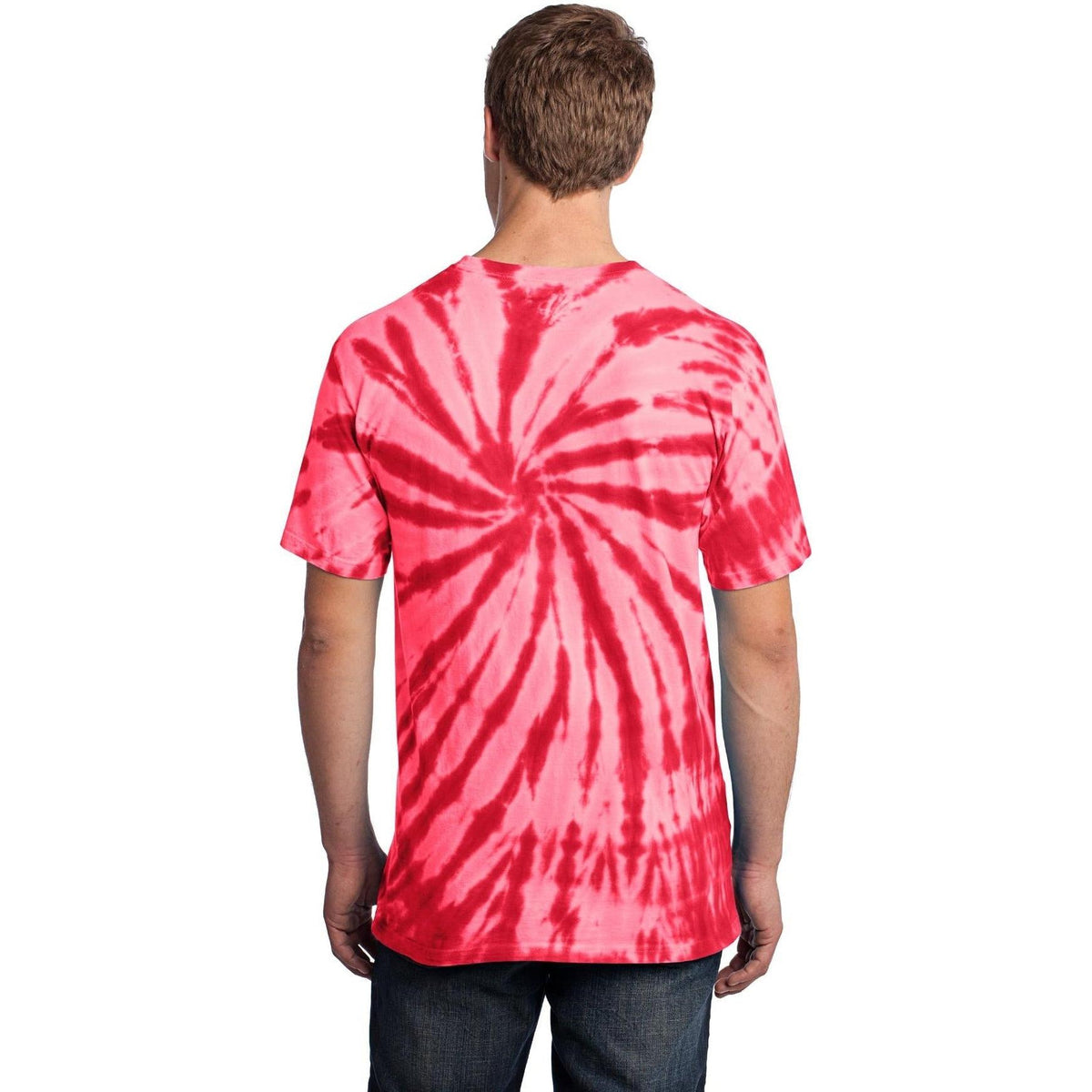 no-logo Port & Company Tie-Dye Tee-Polos-Port & Company-Thread Logic