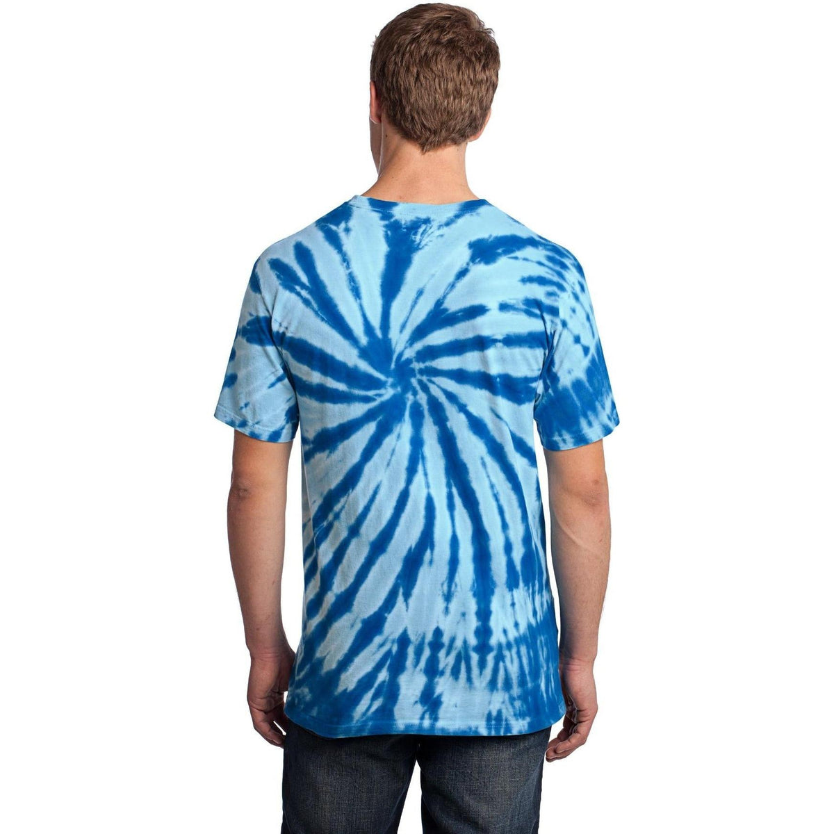 no-logo Port & Company Tie-Dye Tee-Polos-Port & Company-Thread Logic