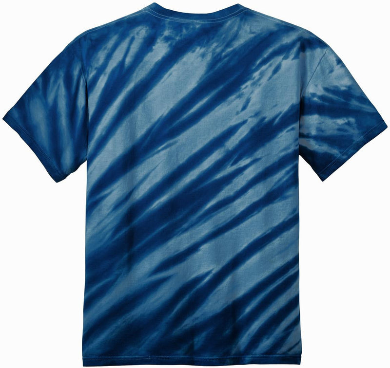 no-logo Port & Company Tiger Stripe Tie-Dye Tee-Regular-Port & Company-Thread Logic