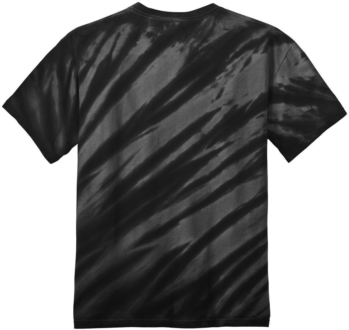no-logo Port & Company Tiger Stripe Tie-Dye Tee-Regular-Port & Company-Thread Logic
