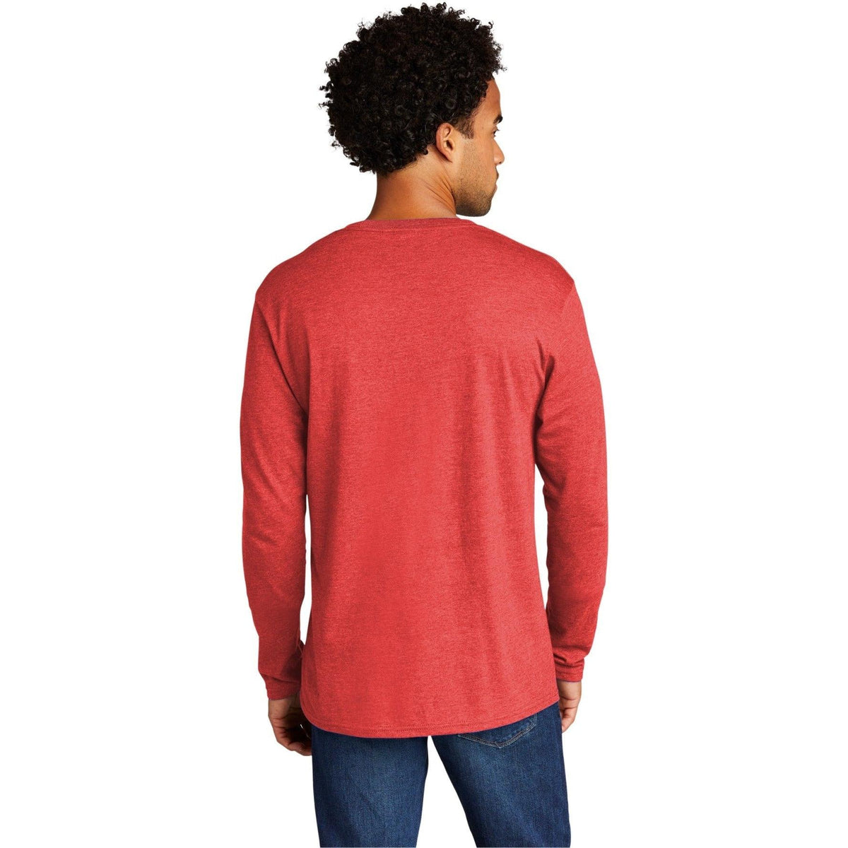 no-logo Port & Company Tri-Blend Long Sleeve Tee-Regular-Port & Company-Thread Logic