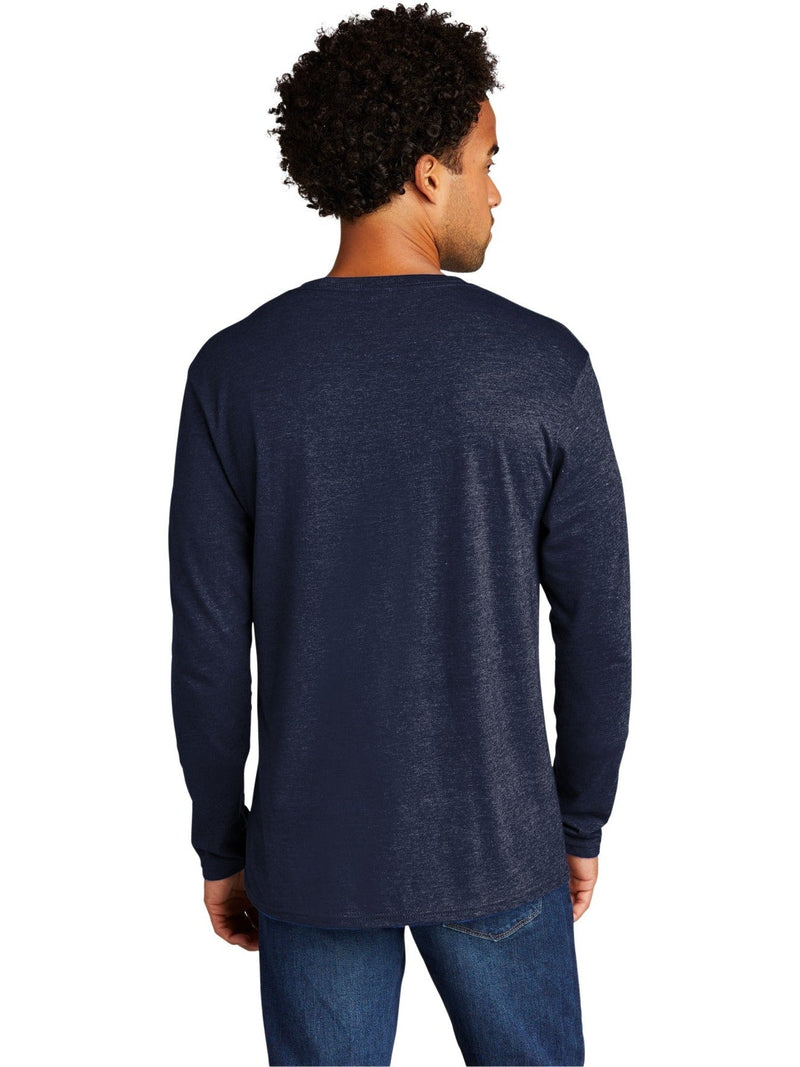 no-logo Port & Company Tri-Blend Long Sleeve Tee-Regular-Port & Company-Thread Logic