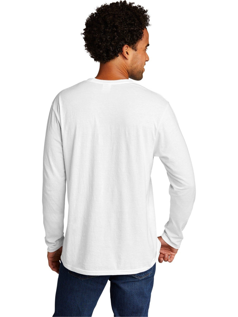 no-logo Port & Company Tri-Blend Long Sleeve Tee-Regular-Port & Company-Thread Logic