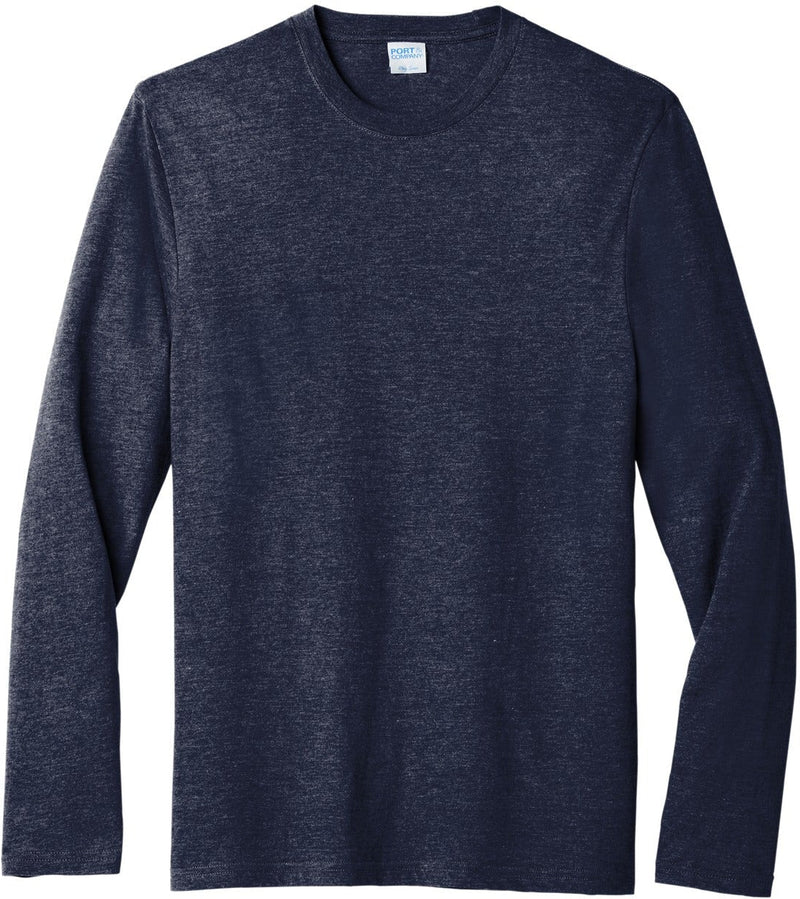 Port & Company Tri-Blend Long Sleeve Tee