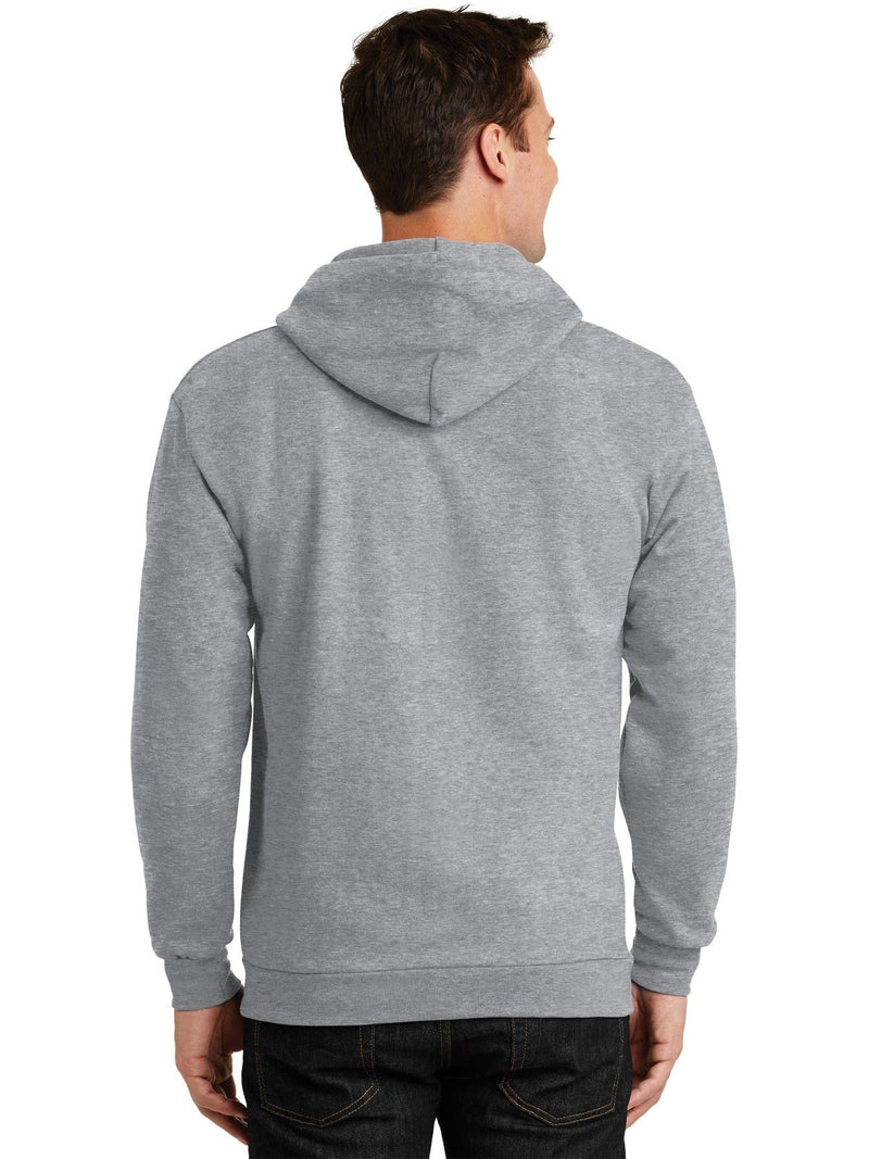 no-logo Port & Company Ultimate Full-Zip Hooded Sweatshirt-Regular-Port & Company-Thread Logic