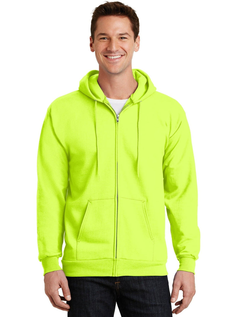 no-logo Port & Company Ultimate Full-Zip Hooded Sweatshirt-Regular-Port & Company-Thread Logic