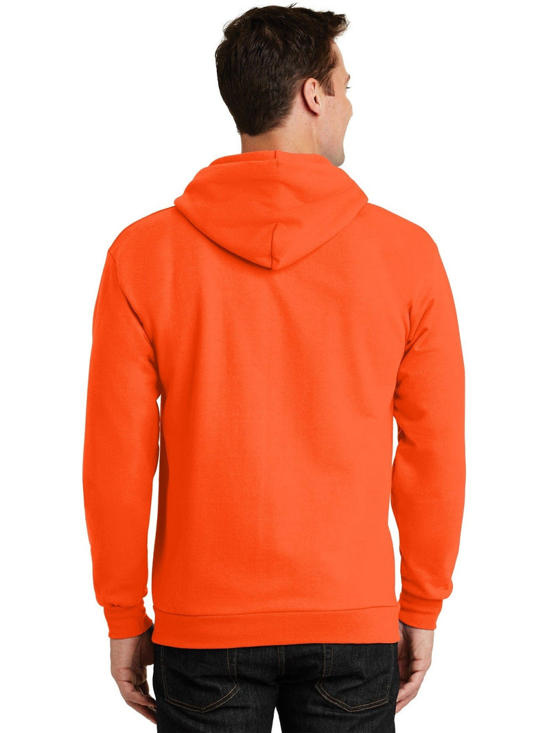 no-logo Port & Company Ultimate Full-Zip Hooded Sweatshirt-Regular-Port & Company-Thread Logic