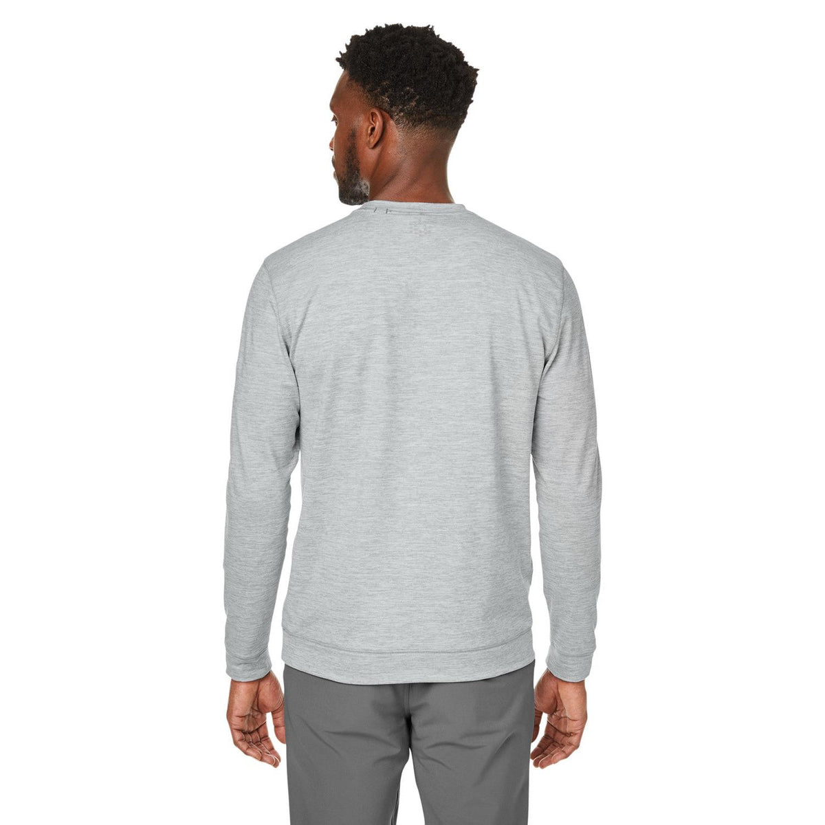 no-logo Puma Cloudspun Long-Sleeve Crew T-Shirt-Men's T Shirts-Puma Golf-Thread Logic