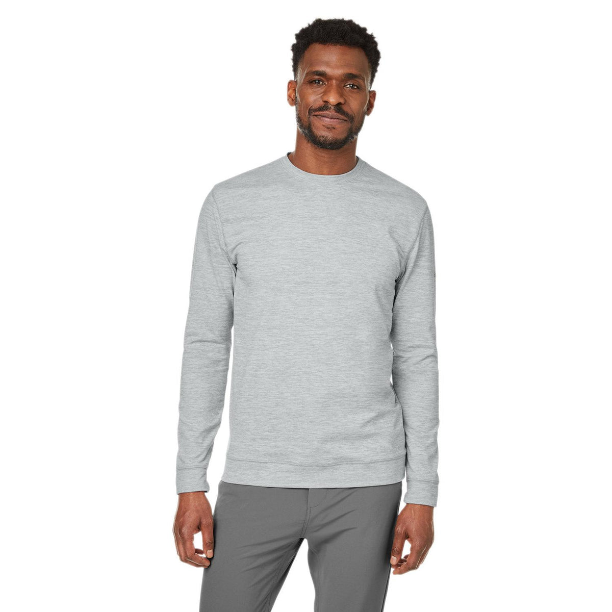 no-logo  Puma Cloudspun Long-Sleeve Crew T-Shirt-Men's T Shirts-Puma Golf-High Rise-S-Thread Logic