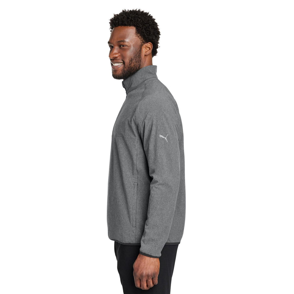 no-logo Puma Coastal Woven Quarter-Zip-Outerwear-Puma-Thread Logic