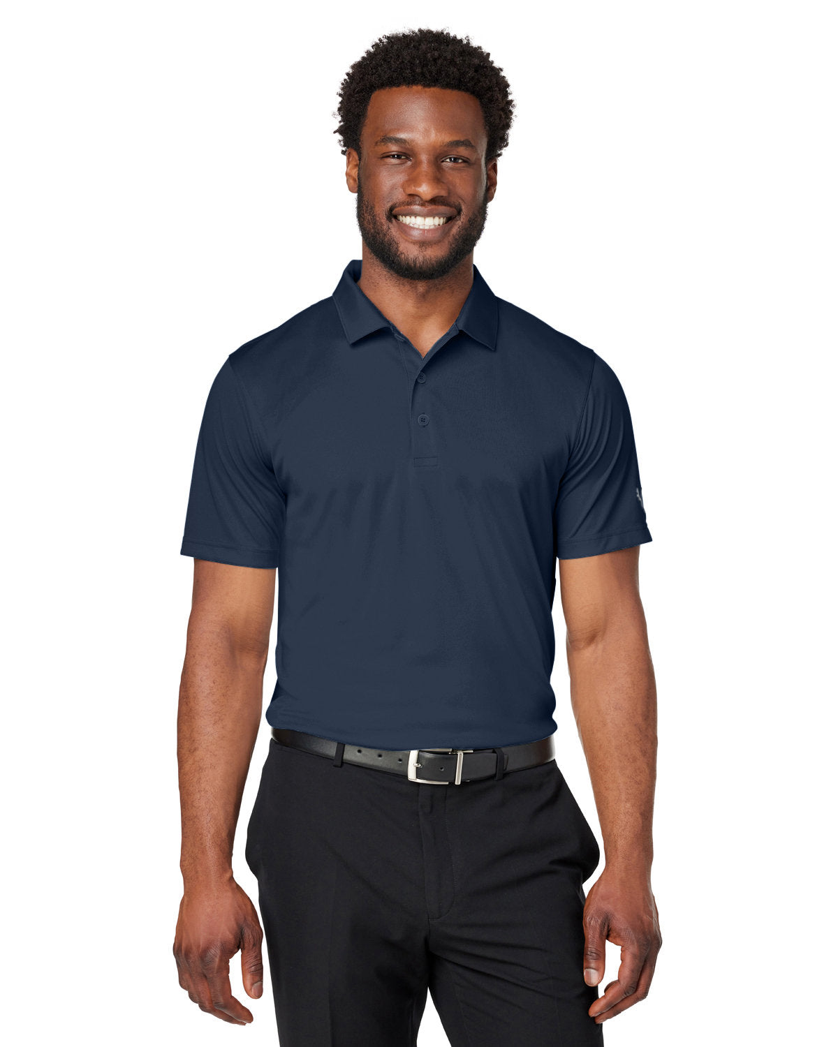 Puma Gamer Golf Polo-Polos-Puma-Navy Blazer-S-Thread Logic