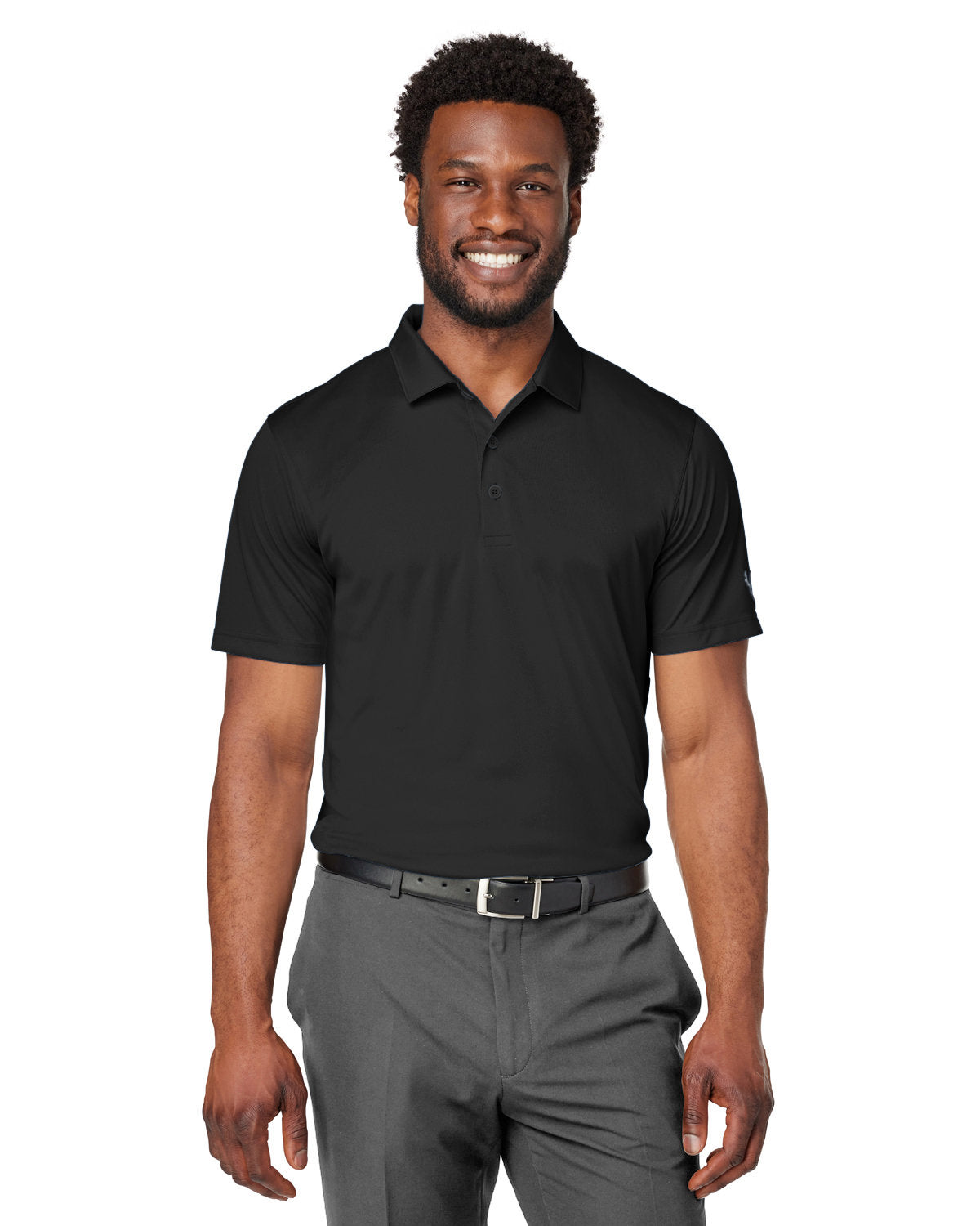  Puma Gamer Golf Polo-Polos-Puma-Puma Black-S-Thread Logic