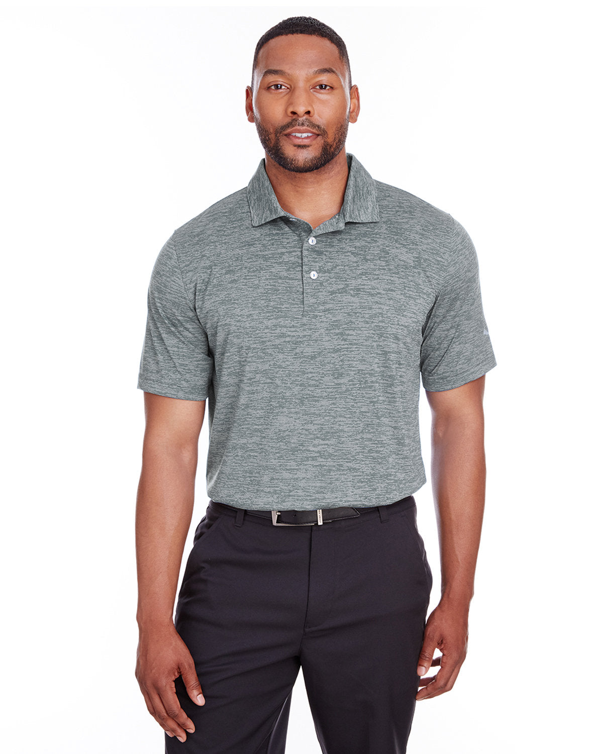 Puma Icon Heather Polo-Polos-Puma Golf-Quiet Shade-S-Thread Logic