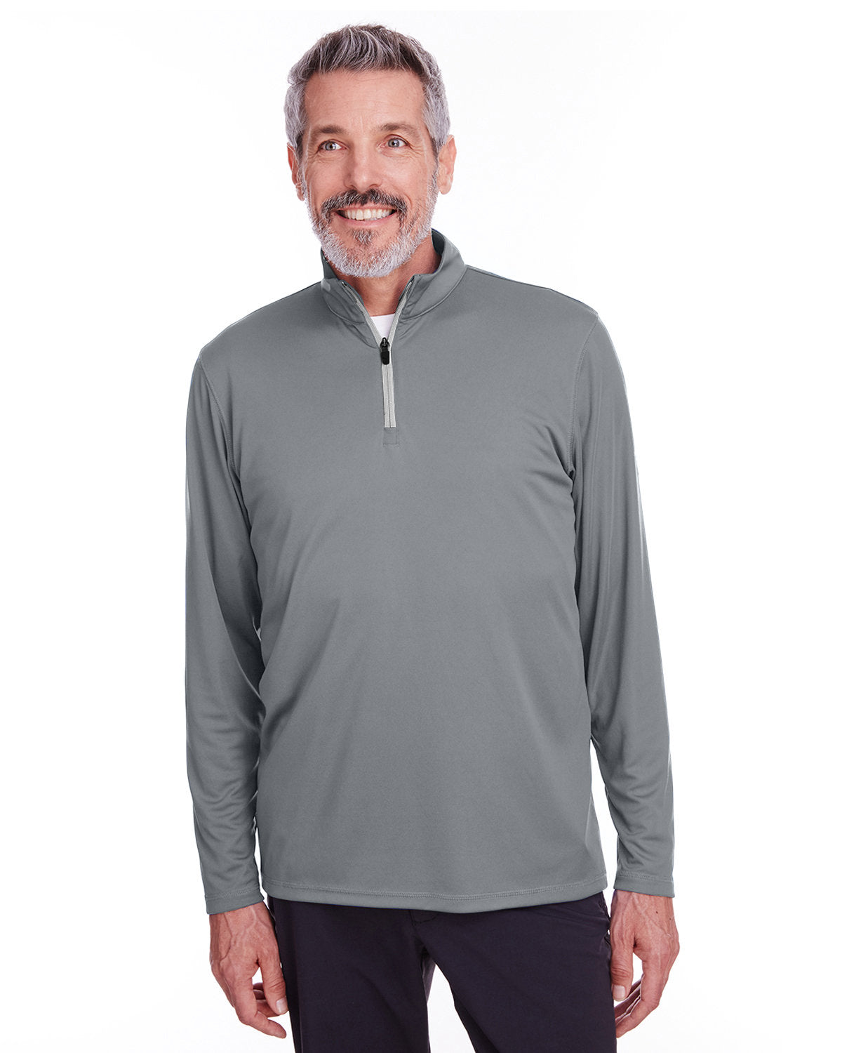 no-logo Puma Icon Quarter-Zip-Knits and Layering-Puma Golf-Quiet Shade-S-Thread Logic