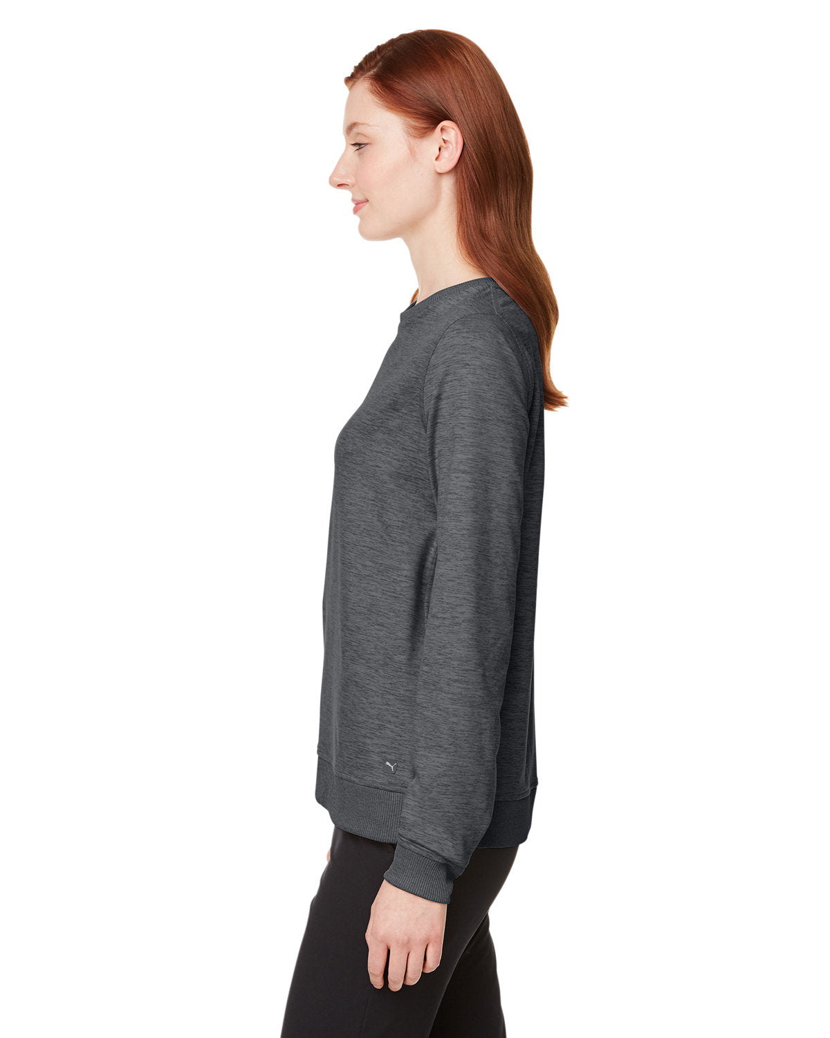 no-logo Puma Ladies Cloudspun Crewneck Sweatshirt-Ladies Layering-Puma Golf-Thread Logic