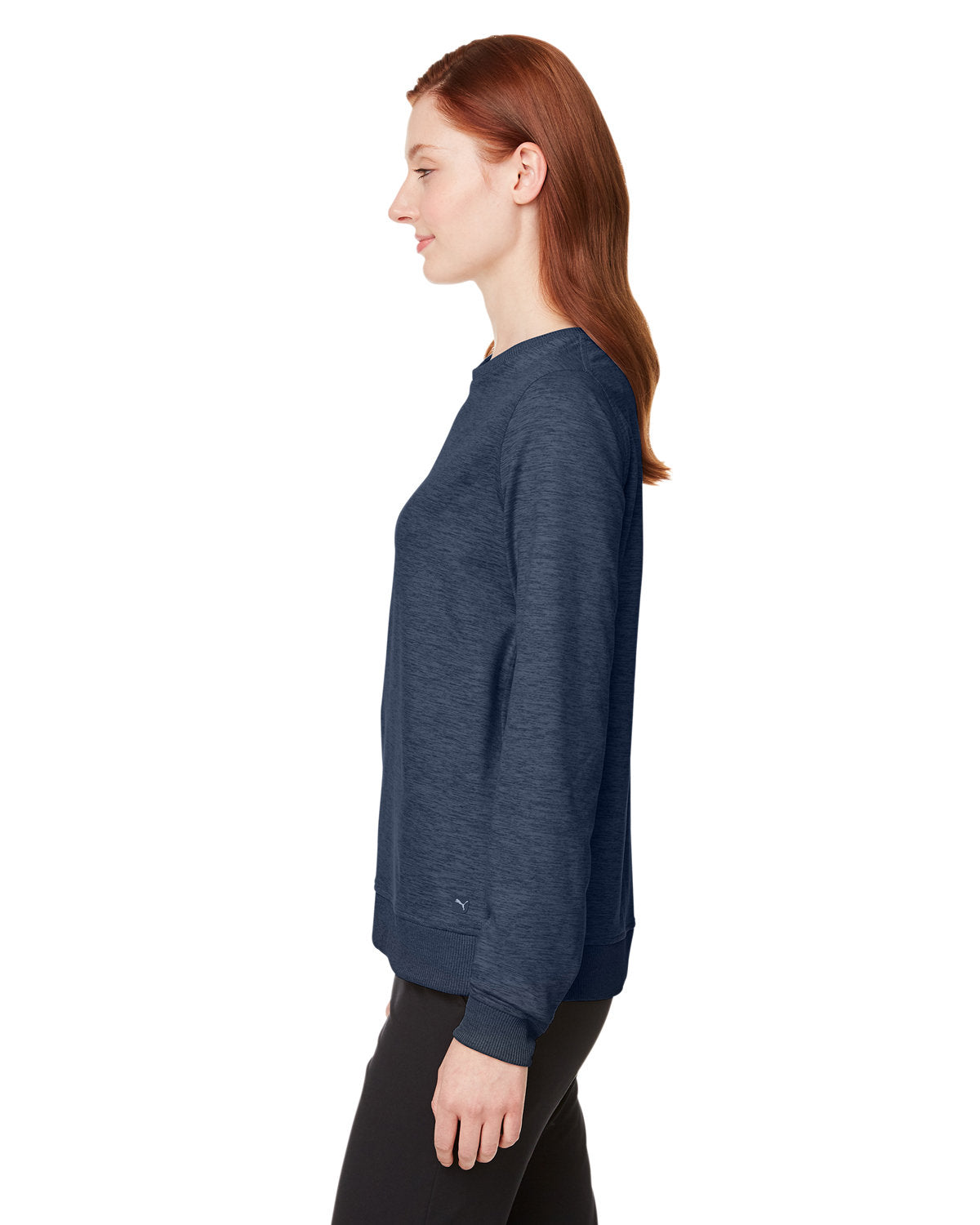 no-logo Puma Ladies Cloudspun Crewneck Sweatshirt-Ladies Layering-Puma Golf-Thread Logic